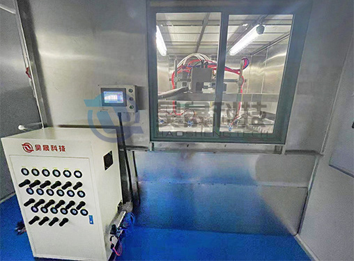 在線噴涂單軸往復機